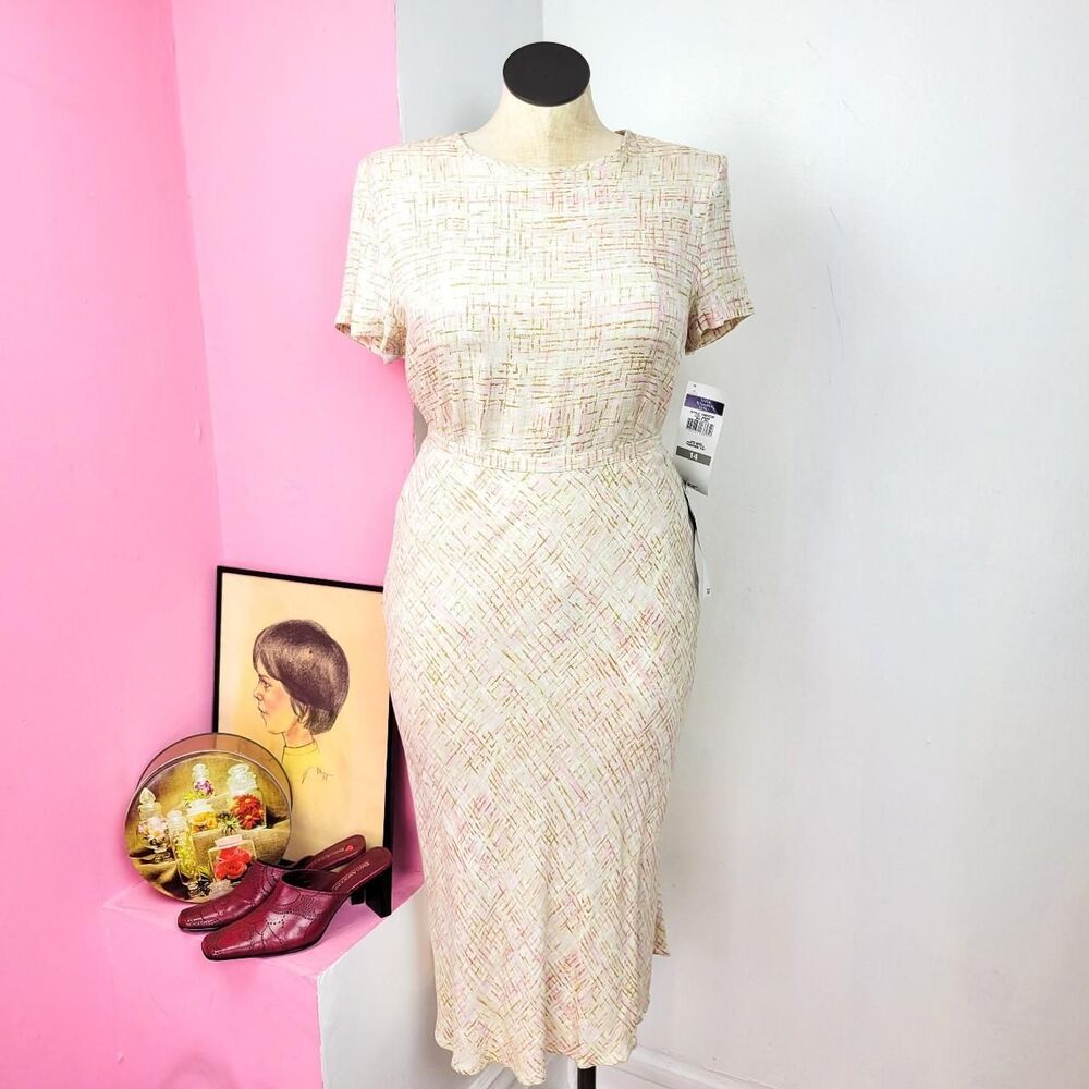 Vintage 90s/Y2K Deadstock Two Piece Skirt & Blouse Set